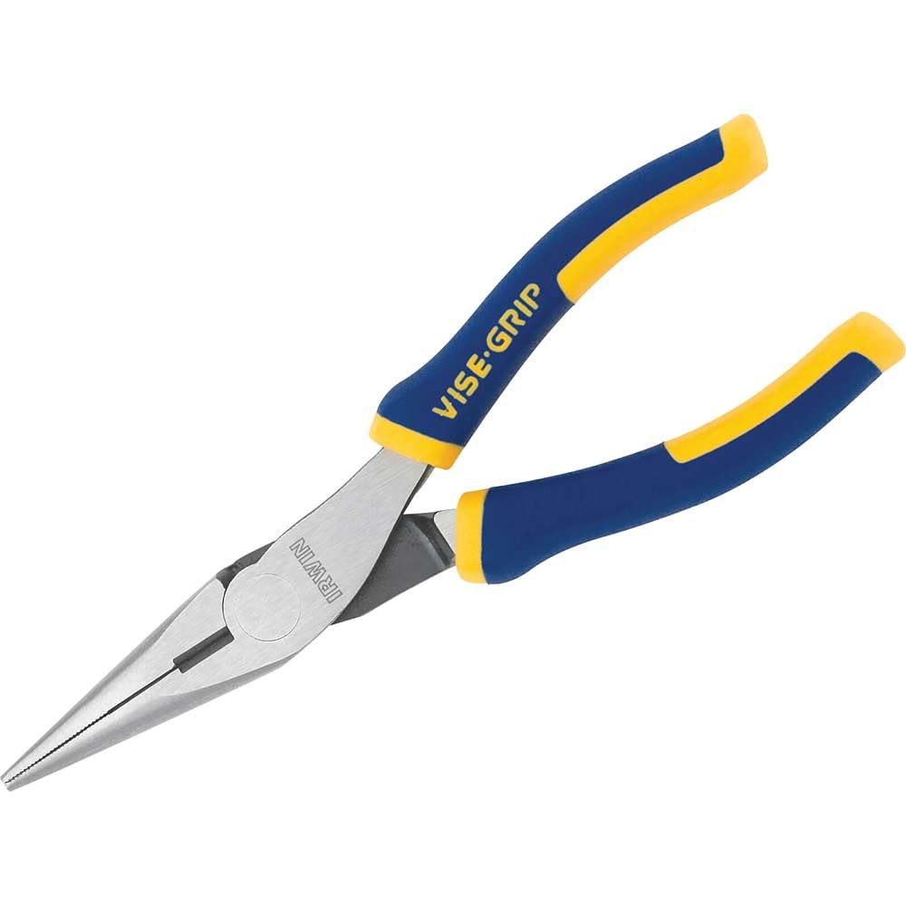 Irwin Visegrip 10505503 Long Nose Plier with Moulded Handle, 150mm