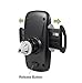 Amotus AM-35 Universal Adjustable Air Vent Car Phone Holder Car Cradle Mount Kit for Smart Phones and GPS Device