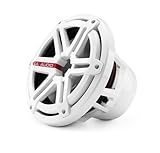 JL AUDIO M10IB5-SG-WH 10-inch Marine Subwoofer, Sport Grille, White