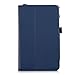 kwmobile Elegant synthetic leather case for Asus Padfone Mini in dark blue with convenient STAND FEATURE