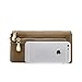 Wallets for Women Card Case Multi Clutch PU Leather Credit Card Organizer Brown
