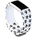 Allbingo 3D Cute Bands Compatible Fitbit Charge 3 & Charge 3 SE, Women Men Floral Replacement Strap Accessories Wristband Small Large for Fitbit Charge 3 Fitness Activity Tracker
