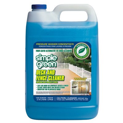 Simple Green 18200 1 Gallon Simple Green Deck & Fence Cleaner Concentrate (4 Pack)