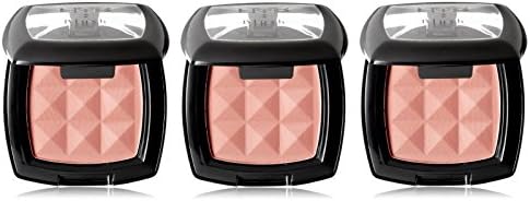 NYX Cosmetics Powder Blush, Dusty Rose, 0.14oz (Pack of 3) + FREE Luxury Luffa Loofah Bath Sponge On A Rope, Color May Vary