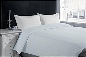 Lasin Bedding, Luxury Soft 100% Cotton, Duvet Cover, Hidden Zipper Closure, Blue, California King/King 102" x 86"