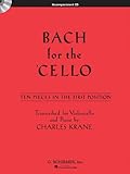 Bach for the Cello: 10 Easy Pieces in 1st Position - Accompaniment CD