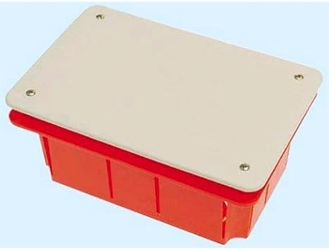 Caja de empotrar de PVC. Con tapa.: Amazon.es: Bricolaje y herramientas