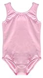 Dancina Leotard Tank Top Ballet Gymnastics Front Lined Comfy Cotton Ages 2-10