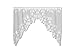 Heritage Lace Woodland 68-Inch Wide by 40-Inch Drop Swag Pair, White