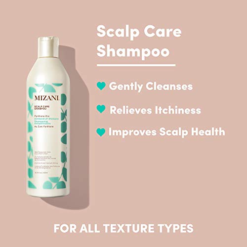 MIZANI Scalp Care Pyrithione Zinc Antidandruff Shampoo Cleanses Hair