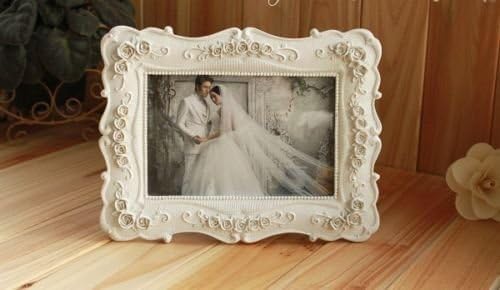 Picture Frame Resin Dear Moment Tabletop Picture Photo Frame For Wedding Gift Home Decor 1 Pcs (8" x 10")