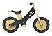 Kinderfeets Classic Chalkboard Wooden Balance Bike, Kids Training No Pedal Balance Bike, Black
