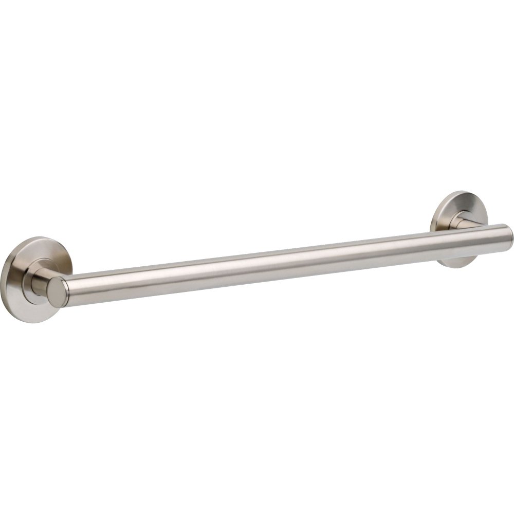 DELTA Faucet 41824-SS Contemporary Decorative Grab Bar, Brilliance Stainless Steel, 24 Inch
