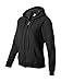 Gildan Women's Heavy Blend Full-Zip Hooded Sweatshirt, X-Large, Black