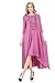 Pastel by Vivienne Women's Long Draped Handkerchief Dress with Pocket