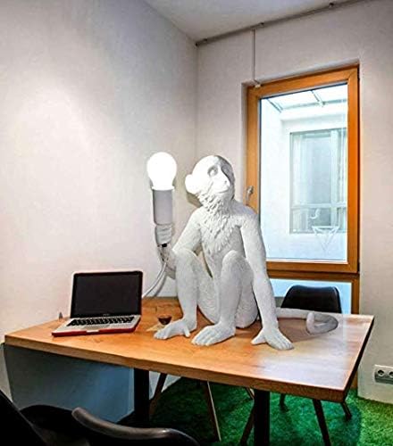 JCM Pendant Lights Animal Modeling Wall lamp Creative Personality Chandelier Wall lamp Corridor Table lamp Decoration Floor lamp ZJ (Color : White-A)