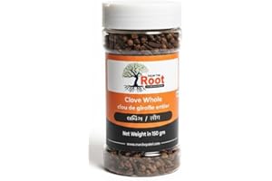 From The Root Premium Quality Whole Cloves (Laung) - Hand Selected, High Oil, Aromatic Indian Cloves for Food, Tea & Baking -