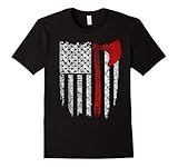 Men's American Viking Flag shirt XL Black