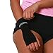 Compression Wrist Support Sleeve - Relieve Carpel Tunnel, Wrist Pain - Best Wrist Support - Improve Circulation and Support Wrist (Single Sleeve) (Black, S)