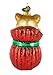 Old World Christmas Lover Collection Glass Blown Ornaments for Christmas Tree, Letting Cat Out
