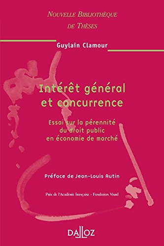 Intérêt général et concurrence