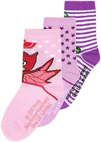 3 Pairs Kids Socks | PJ Masks | Kids Stockings for Girls | Size 23-34