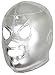 Deportes Martinez Lucha Libre Mexican Wrestling Pro-Fit Lycra Luchador Mask Adult Size (El Santo)