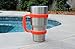 Grip-It YETI Tumbler Cup Handle for 30oz Rambler - Lightweight, Spill Proof Grip For RTIC(Older Version) Stainless Steel Tumblers, SIC & Travel Water Coffee Mugs or Flask (30oz, Sunset Orange)