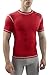 Sub Sports Mens Short Sleeve Compression Top T-Shirt Base Layer Vest -M Red