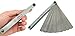 uxcell Metric Thickness Feeler Gage Gauge (0.02-1.00mm)