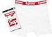 Legend Products Supreme Letters Logo Boxer Briefs (1 Boxer Brief) White Size Small Medium Large (Small, White)