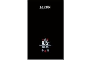 Electric Tankless Water Heater, LJRUN 11kW Instant Hot Water Heater on Demand 240V Point of Use Hot Water Heater for Kitchen Bathroom with Self-ModulationTechnology. (BLACK 11KW)