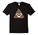 Men's Emoji Poop Shirt ~ Novelty Funny t-shirt for Men Women Kids Small Black