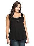 Back Seam Scoop Tank Top