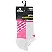 adidas Girls Cushion No Show Socks (Pack of 3)