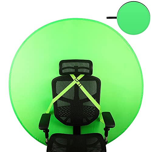 Green Screen for Chair 142cm 56In Green Screen Chair Attachment