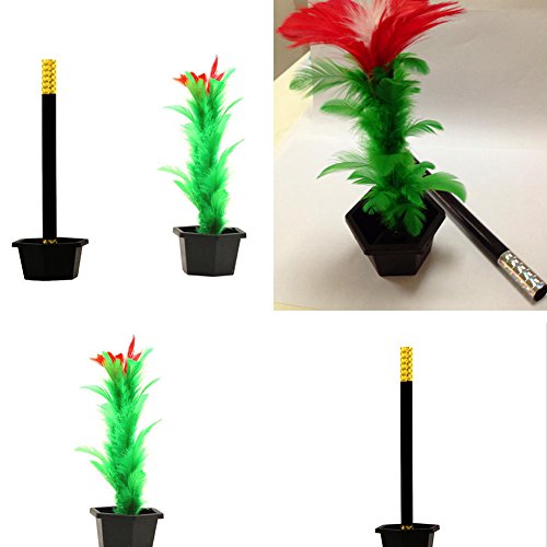 HsgbvictS Novelty & Gag Toys Magic Wand Comedy Funny Flower Magic Wand Trick Show Prop Party Celebration Magician ToolsMagic Tool, Flower Trick Show, Funny - Thumbnail 6