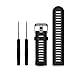 HWHMH 1PC Replacement Silicone Bands With 2PCS Pin Removal Tools For Garmin Fenix 3 / Garmin Fenix 3 HR (No Tracker, Replacement Bands Only) (Black)