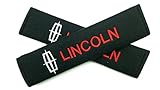 Car Accessory Warehouse Exclusive Product - Lincoln Seat Belt Shoulder Pad Custom Automotive Seatbelt Pads