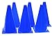 Coast Athletic 9 Inch Sports Training Cones All Blue - 6 PACK