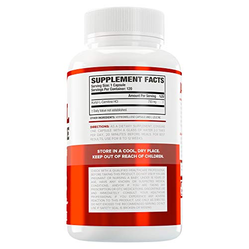 2 Acetyl+Carnitine+ALCAR+Supplement+L+Carnitine