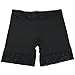 Yulee Women's Sexy Lace Thin Stretch Short Leggings 2 Pack Boxer Briefs