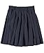 French Toast Pleated Skirt - navy, 10