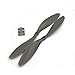 RAYCorp® 1047 10x4.7 Propellers. 8 Pieces(4 CW, 4 CCW) Grey 10-inch Quadcopter or F450 Props + 1 Battery Strap
