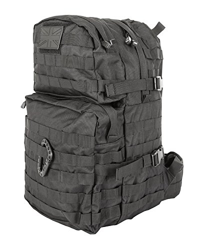 MEDIUM MOLLE ASSAULT BACKPACK RUCKSACK MILITARY BLACK