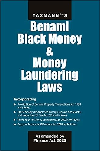 Taxmann's Benami Black Money & Money Laundering Laws