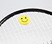 Sakya Silicone Vibration Dampeners for Tennis, Badminton, Racquetball & Squash - Racket Shock Absorber (6 Pack) (Emoji 1)