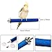 Seasonsky 6 PCS Bird Perch Stand Toy, Wood Parrot Perch Stand Playground Paw Grinding Clean Chew Toy for Pet Parrot, Hamster or Chinchillathumb 1