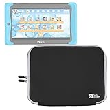 DURAGADGET Funda Negra De Neopreno Para Cefatronic Tablet Clan Pro / Kurio Tab 2 | Resistente Al Agua - Suave Al Tacto