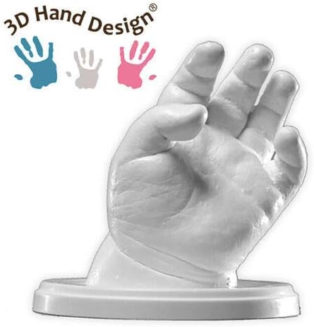 Lucky Hands® Baby Casting Kit | Made in EU | Moulding and Casting Powder for Handprints and Footprints | for Newborns & Babies (0-6 Months, 6-10 Models)